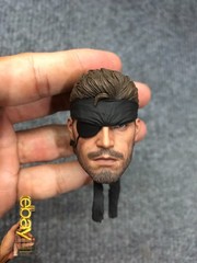 1/6 Hot Toys VGM15 Metal Gear Solid 3 Snake Head Sculpt for Action Figure