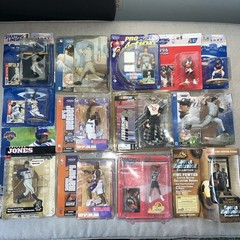 13x Sport Starting Lineup McFarlane’s MLB NBA NASCAR Figures Ali HOF Lot NEW