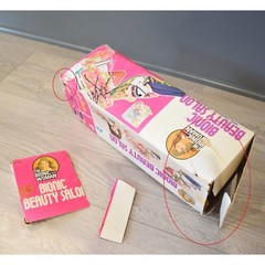 Bionic Woman Beauty Salon Instructions Kenner 1976 IOB Cords Doll Jamie Sommers