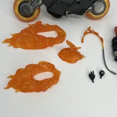 Marvel Legends Ghost Rider Danny Ketch Figure w/ Motorcycle 85th Complete