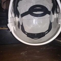 Mighty Morphin Power Rangers Lightning Collection White Ranger Helmet Loose