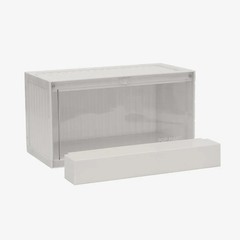 Pop Mart White Luminous Light Up Display Case With Box