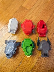 Mighty Max Horror Heads – Lot Of 6 – All Complete Vintage Toys – 1990s