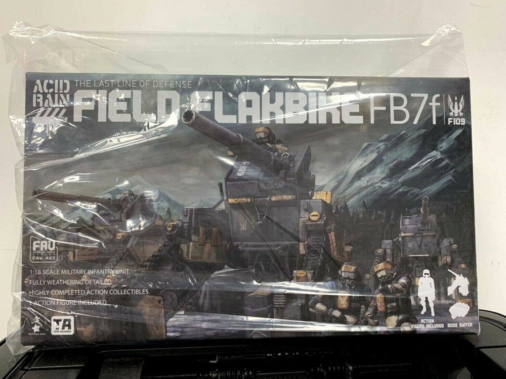 30066 TOYS ALLIANCE Acid Rain World FAV-A02 Field Flakbike FB7f 3.75 1/18 MISB