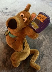 Scooby Doo With Scooby Snacks Bag 15″ Plush Toy Network Cartoon E1