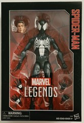 MARVEL LEGENDS SERIES SPIDER-MAN (BLACK SUIT) 12″ ACTION FIGURE FAST SHIPPING