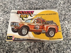 Datsun Desert Rat w Bike 1979 1/25 REVELL Model Kit MIB NEW Unbuilt