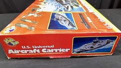 Vintage Kidz Fun U.S. UNIVERSAL AIRCRAFT CARRIER With Realistic Fighter