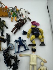 Vintage Lot Of Misc 1990s And 2000s Figures And Parts