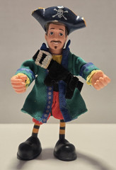 Odyssey Toys Jean Lafitte 4″ Bendable Action Figure Missing Sword – Free to Ship