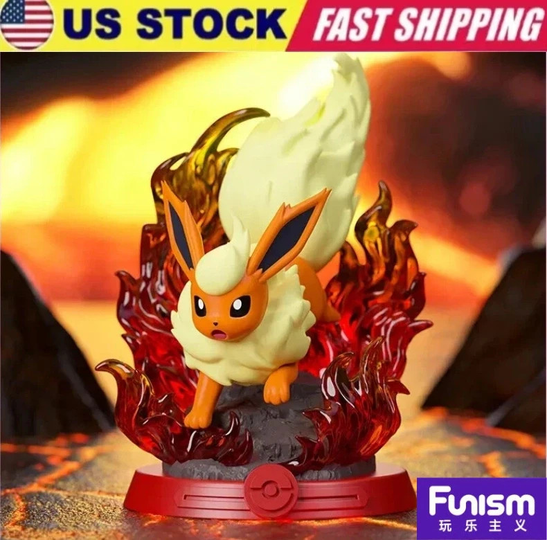 Funism Offical Pokémon Flareon Evolution Adventure Confirmed New Box US STOCK