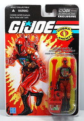 GIJCC GI Joe FSS 4 Cobra Inferno B.A.T. BAT New on Sealed Blister Card