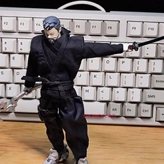 1/12 Scale Japanese samurai ninja costumes for 6″ Action Figure Body (No Figure)