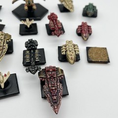 Misc Mini Spaceship Figurines War Games Tabletop Unknown Mystery