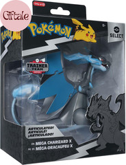 Select Mega Charizard X – 6-Inch Super-Articulated Figure with 15 plus Points of