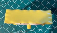 SpongeBob SquarePants Bend Ems Bendable Figure Lot of 2 SpongeBob Squidward 2022