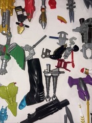 Power Rangers Parts And Weapons Lot And Others 90s Toys Parts