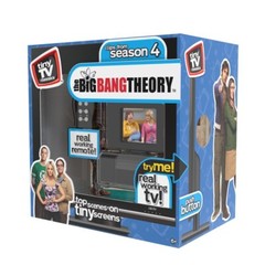 Big Bang Theory Tiny TV Classics Real Working TV And Remote Arcade Toys New