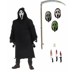 Ghostface Scream Movie 7″ Action Figure Horror Villain Collectible Toy
