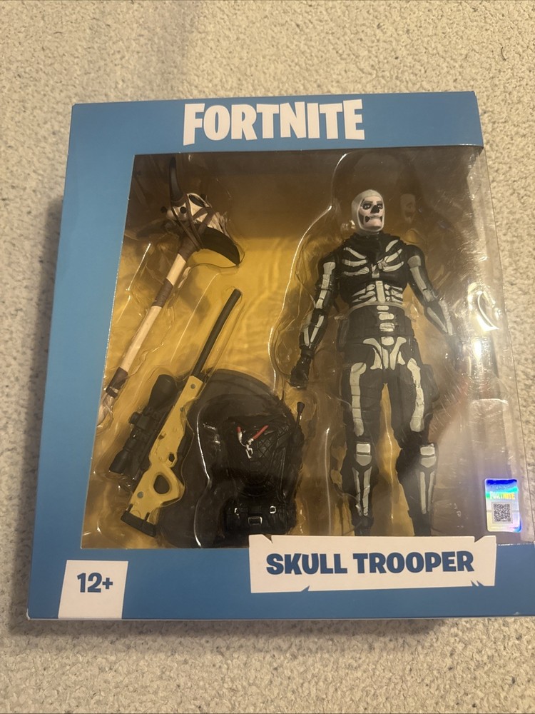FORTNITE Skull Trooper 7″ Premium Action Figure McFarlane Toys NEW IN BOX