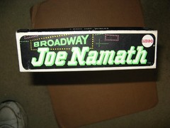 Mego Vintage 12” 1970 Joe Namath, Uniform, Stand, Booklet, Original Box