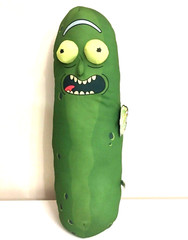 Giant Pickle Rick Plush Toy from Rick & Morty 19 inch tall. NWT. Official