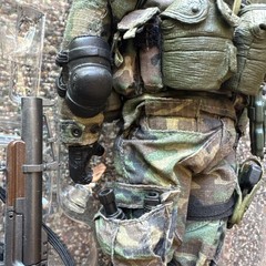 Dragon Ranger Lead Way 75th Sniper Phil 1/6 Scale Action Figure 12″ RARE used