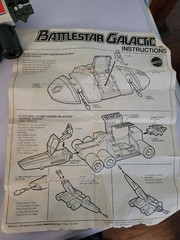 Vintage 1970s Space Toy Lot Mattel Battlestar Galactica & Mego Micronauts As Is