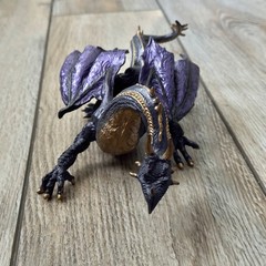 Safari Ltd Midnight Moon Dragon Purple and Gold Mythical Fantasy Toy Figure 2008
