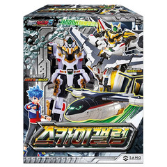 Metal Cardbot S SKY GALLOP Transform Robot White Airplane Toy 2025 SAMG