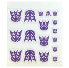 New Autobot & Decepticons Transformers G1 Symbol Logo Sign Stickers Decals
