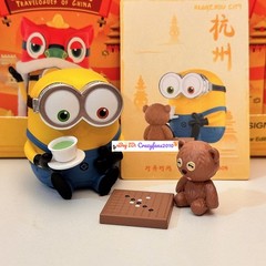 POP MART Minions Travelogues of China Series Blind Box Confirmed Figure Hot toys