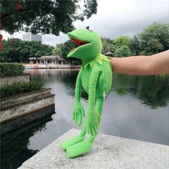 60cm The Muppets Kermit Frog Plush Toy Stuffed Dolls Room Decor Hand Puppet Gift