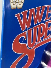WWE WWF LJN Superstars Jesse The Body Ventura Retro Blue Card Bilingual Canada