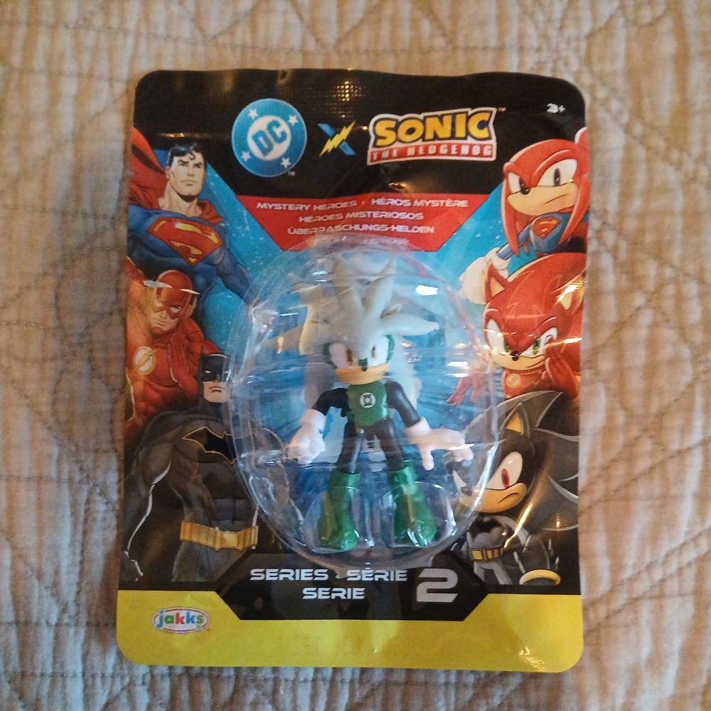 DC SUPERHEROES x SONIC Series 2 – SILVER as GREEN LANTERN 2.5″ Mystery Blind Bag