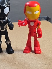 Spidey and His Friends Set of 5 Hasbro 2021 Ironman Black Panther Miles Morales