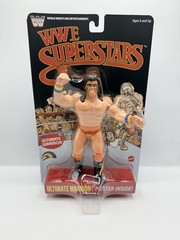 WWE SUPERSTARS LJN ULTIMATE WARRIOR BLACK CARD 8” RETRO 2026 MATTEL BRAND NEW