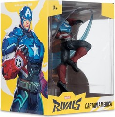 Marvel Rivals Collection 1/10 Actionfigur Captain America 20 cm