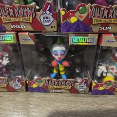 Killer Klowns from Outer Space Complete Set Jada Metalfigs 2.5” Figure Die-cast