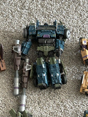 Warbotron WB01-05 3rd Party Bruticus/Combaticons Complete Loose No Box Display