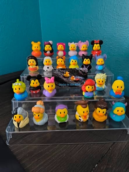 1.5″ Disney Mini Ducks – Toy Story, Moana, Stitch, Pooh, Frozen, & More