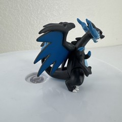 Vtg Nintendo Blue MEGA CHARIZARD X Pokemon TOMY 2.5″ Articulated Mini Figure