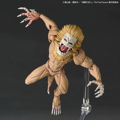 Kaiyodo Revoltech Attack on Titan Jaw Titan Action Figure Model Toy New In Stock