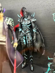 Igris Figure Solo Leveling Shadow Knight Black Armor Greatsword 21cm Replica Toy