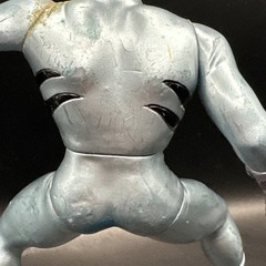 1993 MMPR Power Rangers 7″ Silver Putty Patrol Patroller Figure ZED RITA Vtg