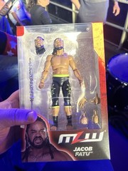 Major League Wrestling Jacob Fatu Tribal Wolf Bloodline Stick 6″ Figure MLW WWE