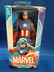 Marvel Captain America 6″ Action Figure Includes Shield Ages 4 & Up Hasbro
