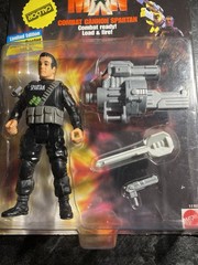 Mattel Demolition Man Spartan Combat Cannon Action Figure Limited Edition Gun