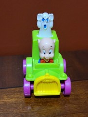 Vintage 1992 Warner Bros Porkys Ghost Cathers Green Car (B194)