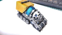 Red Alert 2 Inspired Allied Ore Miner Resin Print